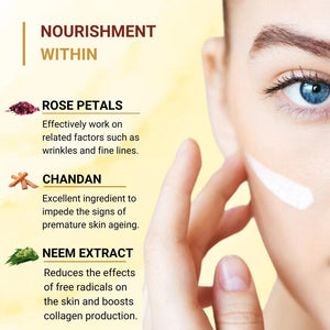 Herbstonic natural skin care anti aging facial pack nourishment.