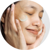 Gently cleanses and soothes skin with Aloe Vera.