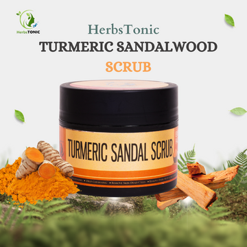 Herbstonic Turmeric Sandal Scrub