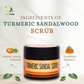 Herbstonic Turmeric Sandal Scrub(200gm)