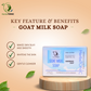 Herbstonic Goat Milk Soap- Pack of 3 ( 100gram each)