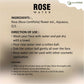 An image explaining direction of use of a natural skin care product rose water by herbstonic.