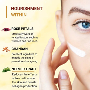 Herbstonic natural skin care anti aging facial pack nourishment. 