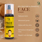 In this image, key features of herbstonic's natural skin care product, face toner is explained. 