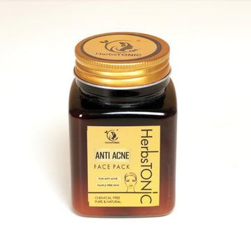 Herbstonic anti acne dr face pack for pimple free skin. it is chemical free pure and natural.